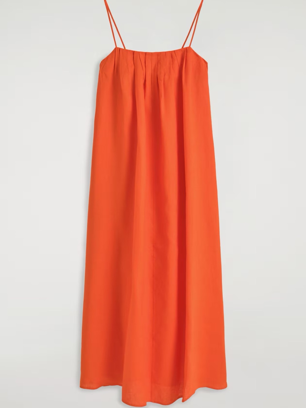 COS Pleated linen midi/maxi dress - ISO